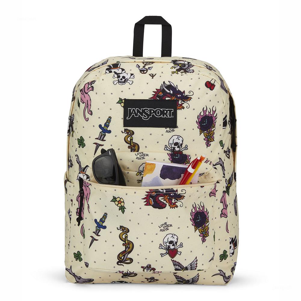 Sac à Dos Ordinateur JanSport SuperBreak? Plus Beige | FTO-65379978